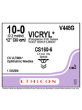 VICRYL® Absorbable Suture Violet 10-0 30cm CS160-6 5.5 mm - Box/12