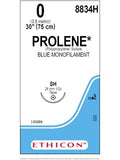 PROLENE* Poly Sutures Blue 75cm 0 SH 26mm - Box/36