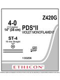 PDS*II Sutures Absorbable Violet 4-0 35cm - Box/12