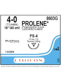 PROLENE* Polypropylene Sutures Blue 45cm 4-0 PS-4 16mm - Box/12
