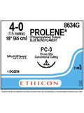 PROLENE* Polypropylene Sutures Blue 45cm 4-0 PC-3 16mm - Box/12