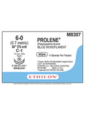 PROLENE* Polypropylene Sutures Blue 75cm 6-0 C-1 13mm - Box/12