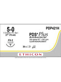 PDS® Plus Antibacterial Suture Undyed 5-0 70cm FS-2 19mm - Box/36