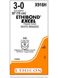 ETHIBOND* EXCEL Double-Armed Suture White 3-0 75cm V-5  - Box/36
