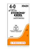 ETHIBOND* EXCEL Suture Green 4-0 75cm V-4 17mm - Box/36