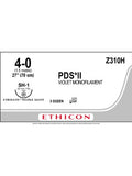 PDS® II Polydioxanone Suture Violet, 4-0 70cm SH-1 22mm - Box/36