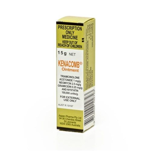 kenacomb otic oint 5g
