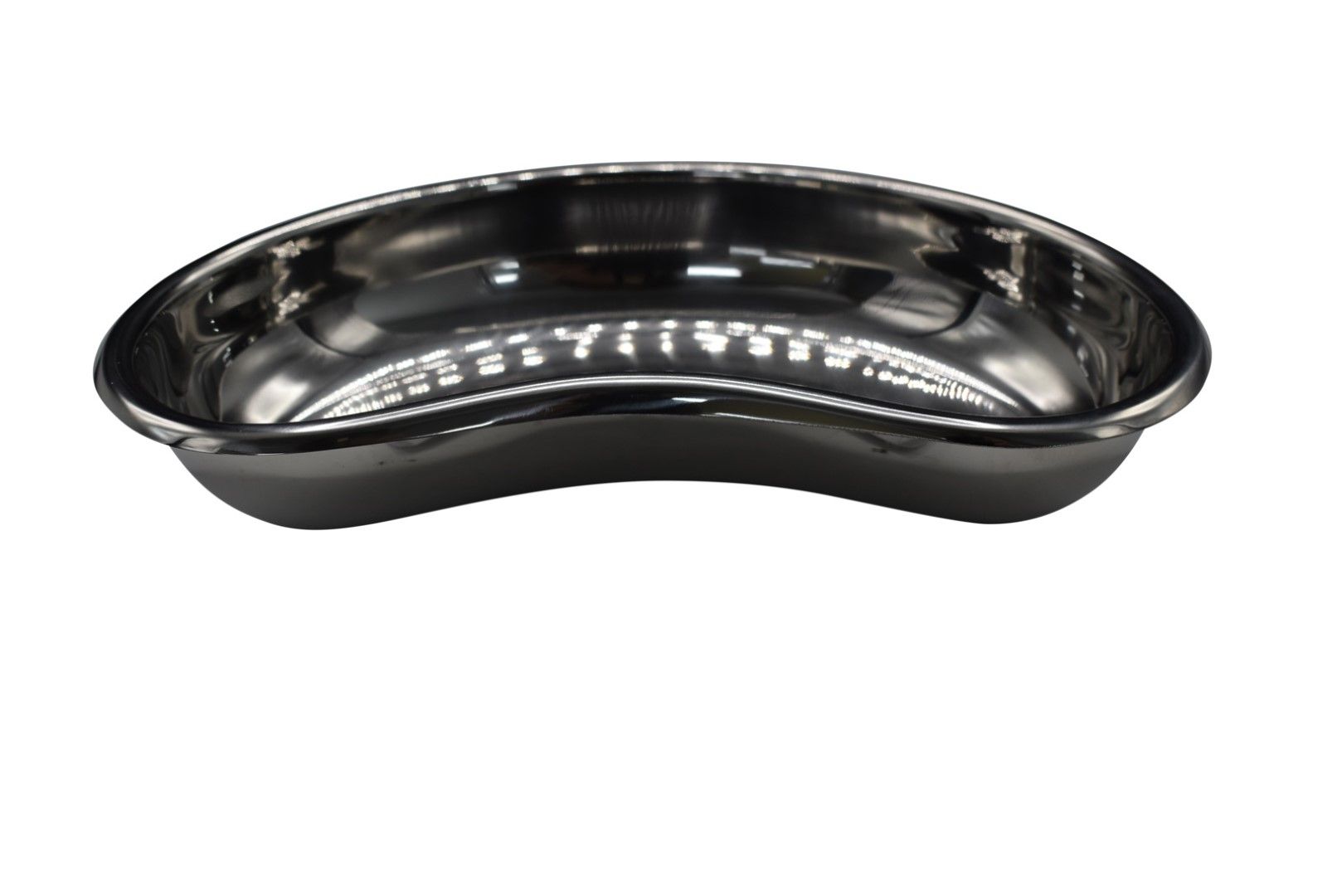 kidney dish stainless  steel / 200 x 95 x 40mm / each