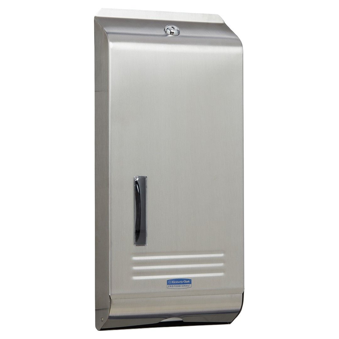 kimberly-clark aquarius compact towel dispensers / stainless steel / 467mm x 214mm x 60mm
