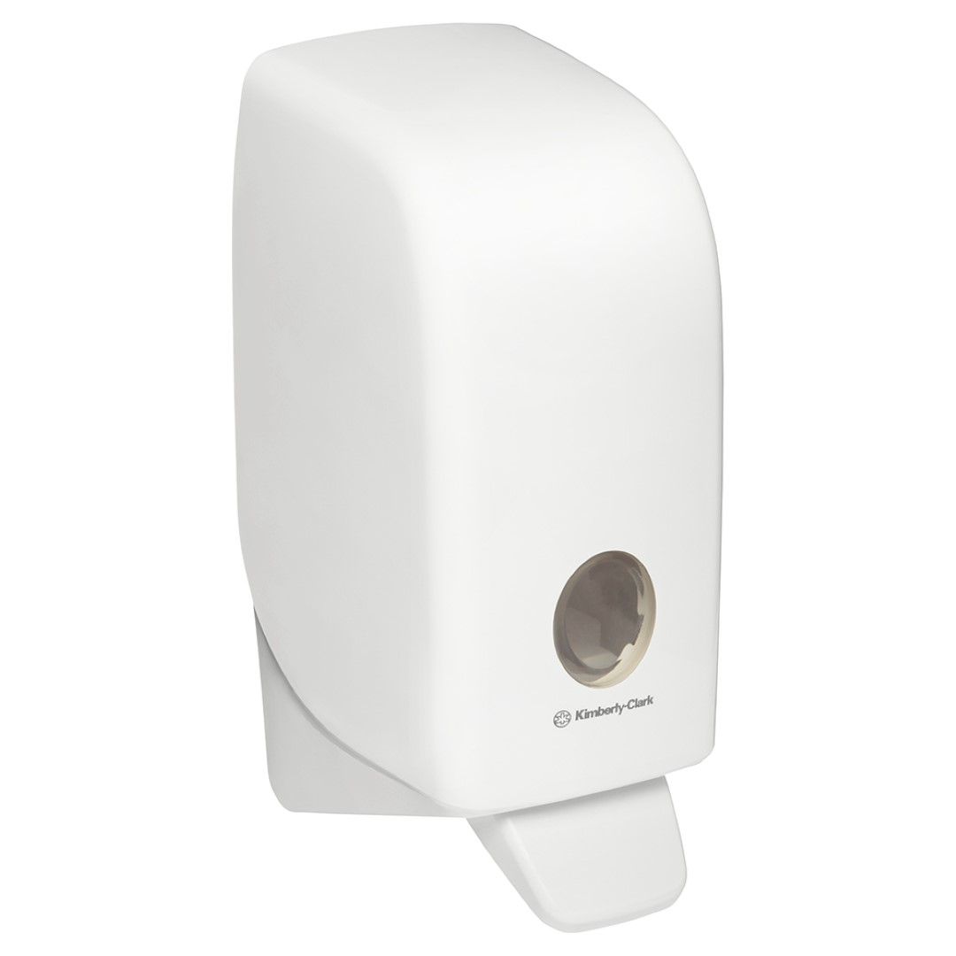 kleenex aquarius hand cleanser dispenser / white / 23.5 x 11.6 x 11.4cm / each