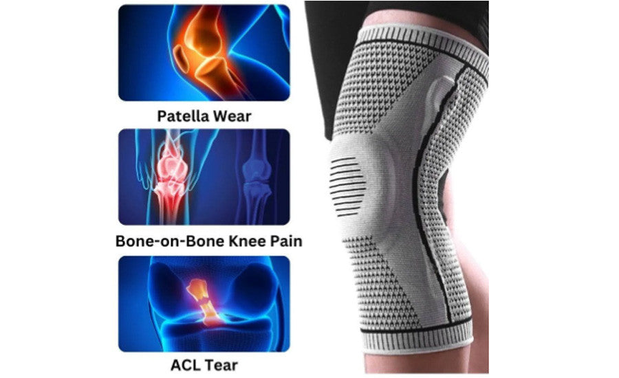 Knee Compression Sleeve Wrap Brace