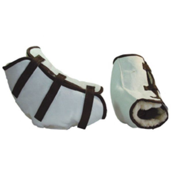 kyda sheepskin ankle/heel protector pair