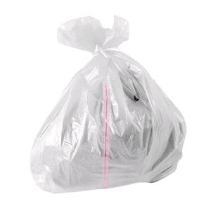 laundry bag with soluble total clear / 25 bags