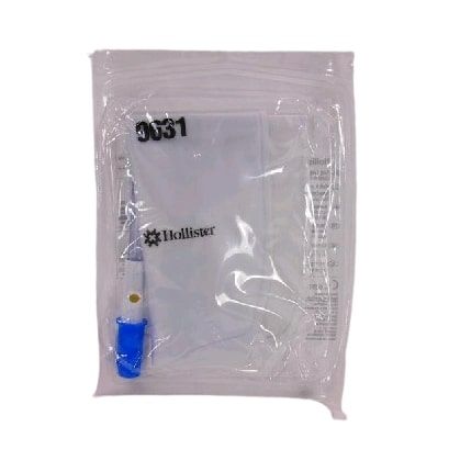 hollister leg bag 800ml/10cm w/strap sterile 10pk