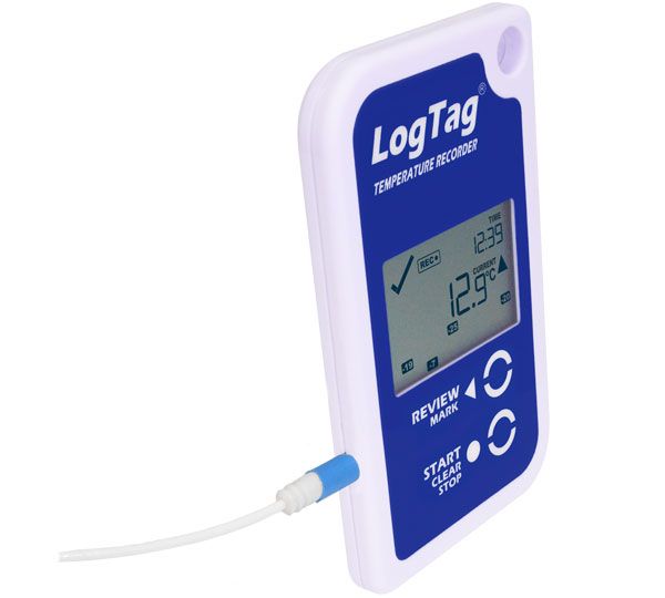 logtag temperature logger with no probe & temperature display (tred30-16r)