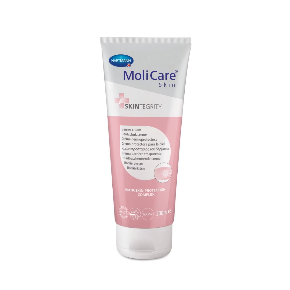 molicare skintegrity barrier cream 200ml / each