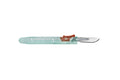 medi-safe safety scalpel / stainless steel / box-10