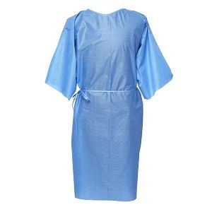 medline disposable patient gowns / carton-50