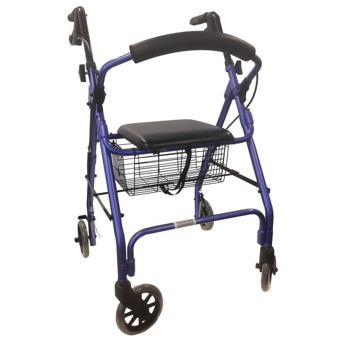 Days Seat Walker with Handbrakes and Curved Backrest, 2/ctn
