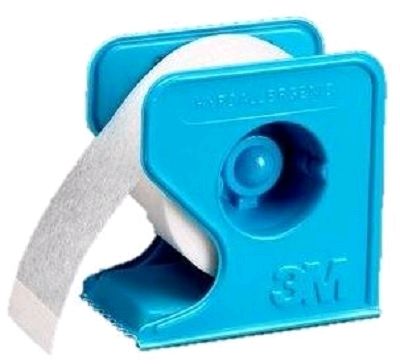 micropore surgical tape with dispenser / 1.25cm x 9.1m / each