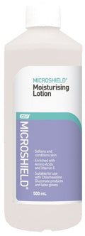 microshield moisturising lotion (jj61117) / 500ml / bottle / each