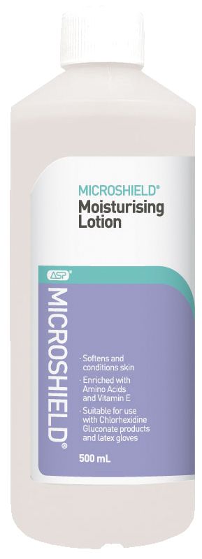 microshield moisturising lotion (jj61117) / 500ml / bottle / each