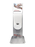 Silver Dispenser Countertop Stand