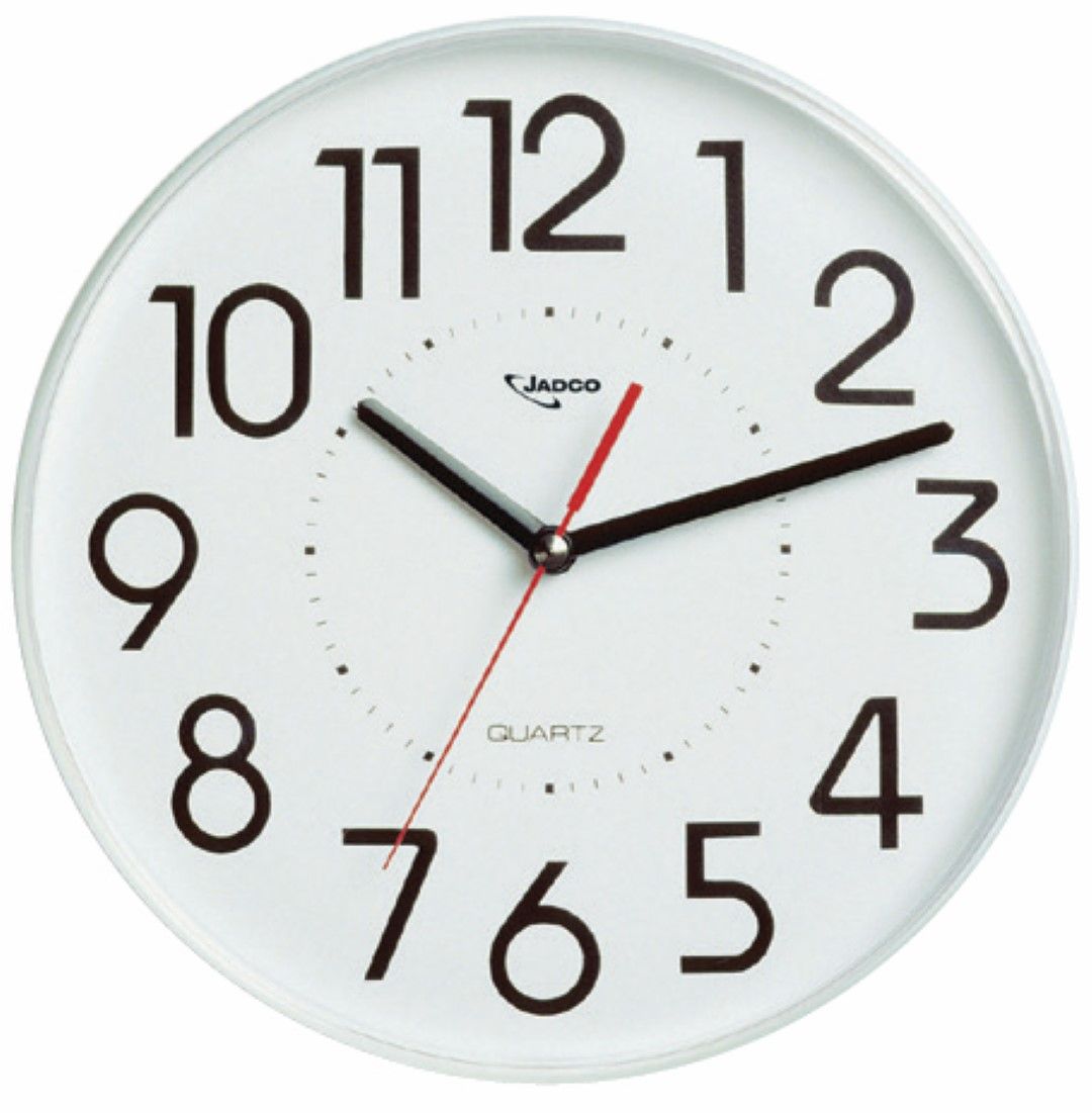 model cs1067wh diameter analogue clock / 225mm