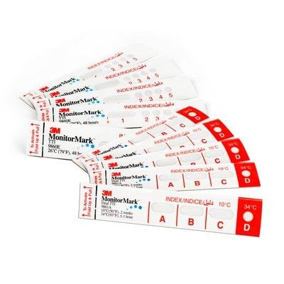 3m monitormark time temperature indicator / each