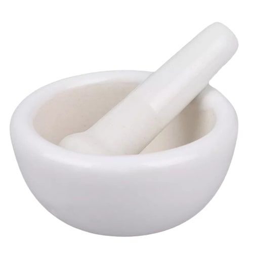 mortar & pestle porcelain / 60mm / each