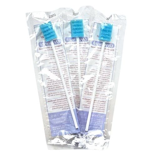 mouth swab oraswab with sodium bicarbonate / box of 100