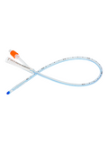 2 Way Foley Catheter 16FR Standard Tip 45cm, 10mL Balloon Orange