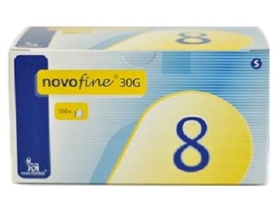 needle novafine / 30g  / 0.3mm x 8mm / box of 100