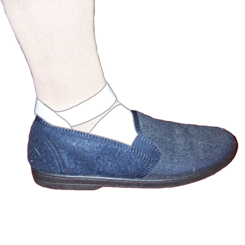 Non-Slip Bed Slipper for Compression Stockings