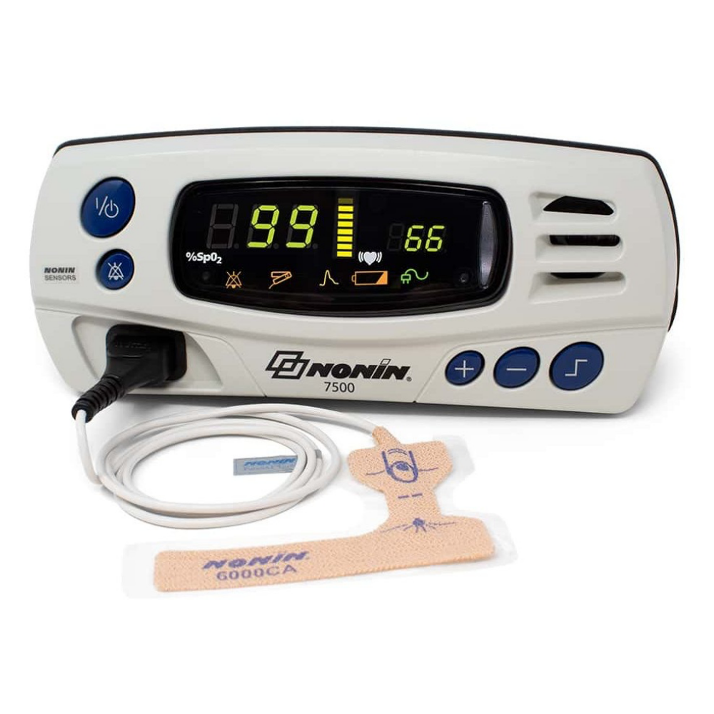 nonin 7500 tabletop pulse oximeter / 2m