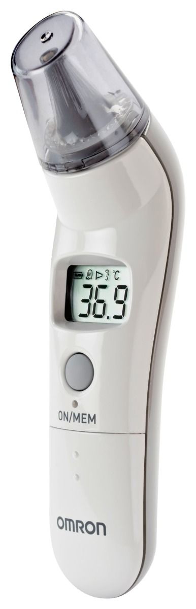 omron th839s instant ear thermometer and probe cover