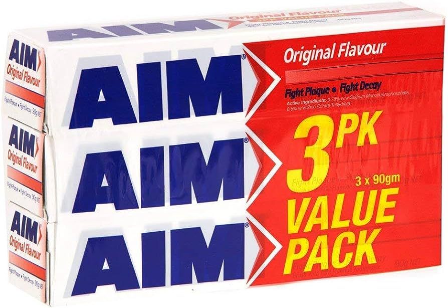toothpaste aim original 90gm / box of 3