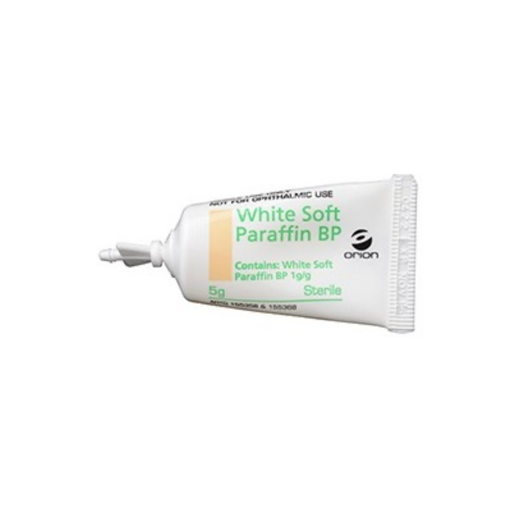 paraffin white soft / 10g / sterile / each