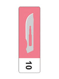 inhealth™ Carbon Steel Scalpel Blade #10 - Box/100