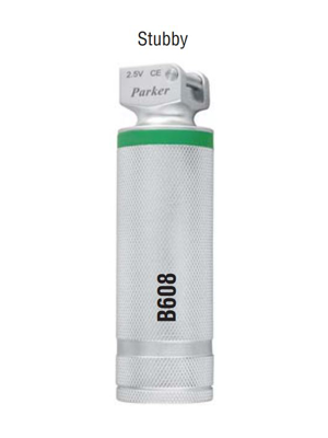Parker Fibreoptic Laryngoscope Handles 2.5V Stubby Reusable