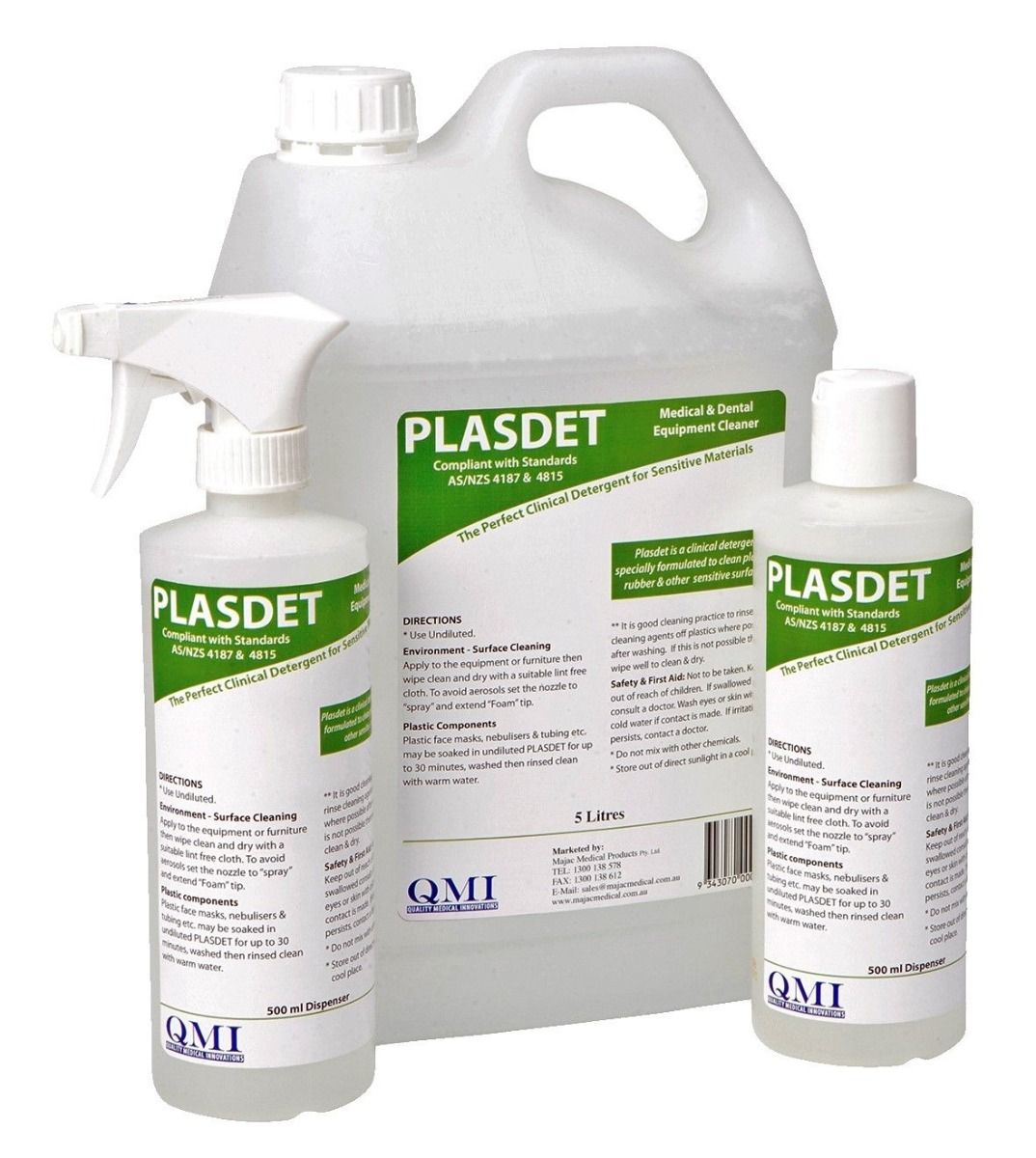 plasdet clinical surface & device cleaner / 5 litre
