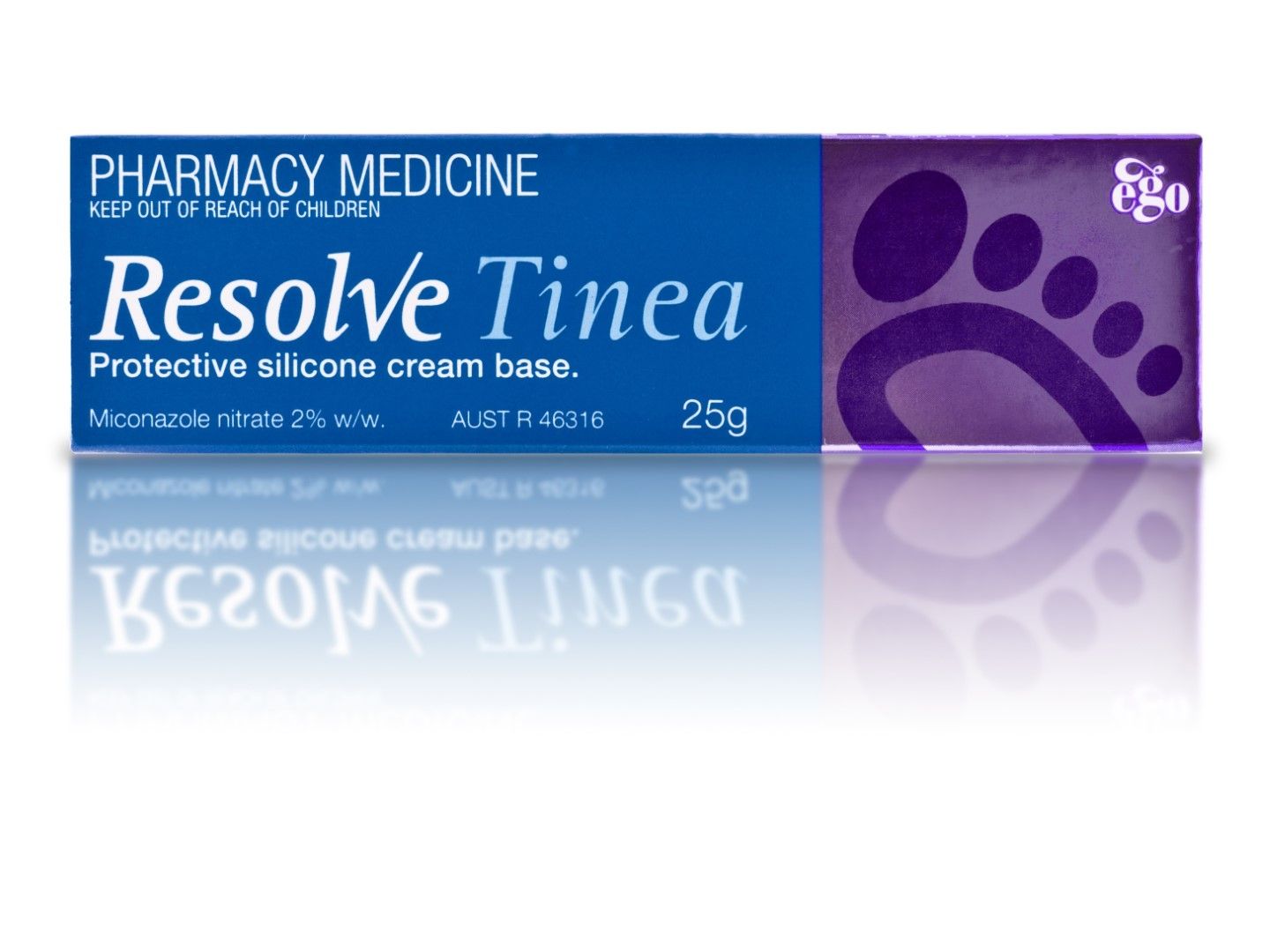 resolve tinea cream / 25g tube