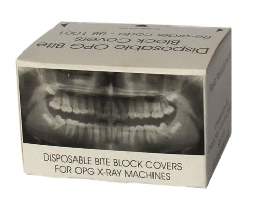 Bite Block Disposable Covers for OPG X-Ray Machines Pk 300
