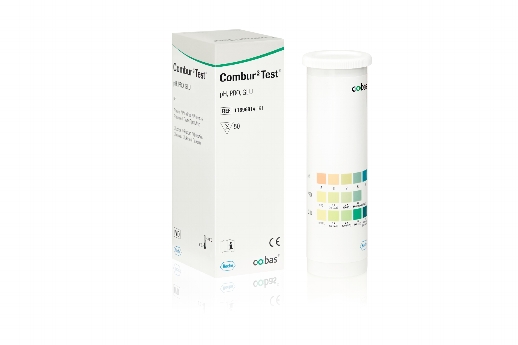 roche combur 3-test e / pack 50