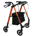 Rollator 6inch Flexi Height Adjustable - Burnt Orange