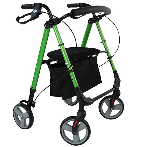 Rollator 6inch Flexi Height Adjustable - Lime Green