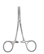 FORCEPS HALSTEAD ARTERY 1X2 TEETH STRAIGHT 12.5CM ARMO