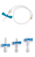 scalp vein safetouch psv winged needle set with safety device / 21g x 3/4" 30cm tube / box of 50