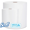 scott roll towel white / carton of 16 / 19cm x 100m