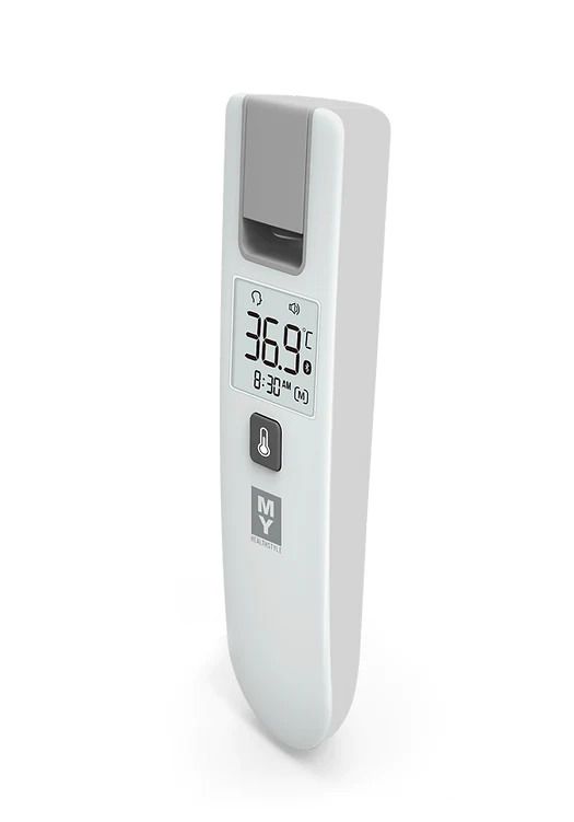 thermometer  forehead infrared non-contact reversible probe  / each